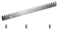 Listwa zębata metalowa  M4 do napędów przesuwnych  8x30x1000mm CT-02