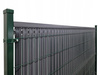 Listwy ogrodzeniowe pionowe szerokie  do paneli ogrodzeniowych płotu 123x250cm RD12