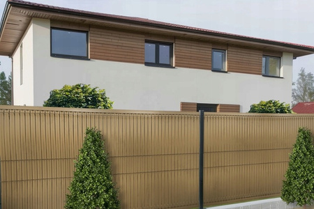 Listwy ogrodzeniowe pionowe do paneli ogrodzeniowych płotu 153x250cm RD08