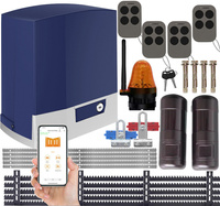 Napęd do bram przesuwnych DP1000 1000kg  WiFi 4x pilot 5x listwa lampa