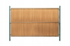 Listwy ogrodzeniowe pionowe szerokie do paneli ogrodzeniowych płotu 123x250cm RD08