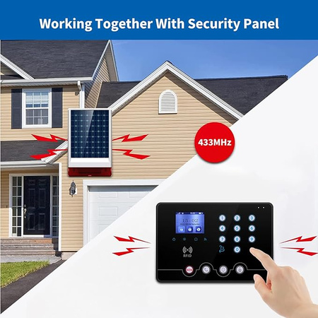 Bezprzewodowy system alarmowy Wolf Guard W4Q-Black-W06 WiFi 4G