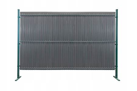 Listwy ogrodzeniowe pionowe szerokie do paneli ogrodzeniowych płotu 123x250cm RD05