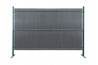 Listwy ogrodzeniowe pionowe do paneli ogrodzeniowych płotu 173x250cm RD05