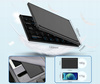 Klawiatura nożycowa składana bezprzewodowa Bluetooth QWERTY ultra slim Grey