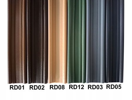 Listwy ogrodzeniowe pionowe szerokie do paneli ogrodzeniowych płotu 153x250cm RD01