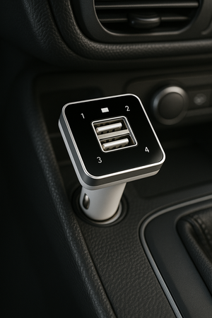 Pilot zdalnego sterowania do napędu Delmar P05 ładowarka USB do zapalniczki