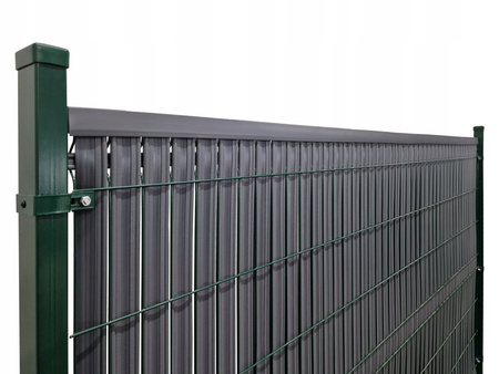 Listwy ogrodzeniowe pionowe do paneli ogrodzeniowych płotu 153x250cm RD08