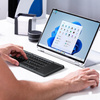 Klawiatura składana bezprzewodowa Bluetooth TouchPad QWERTY DARK GREY