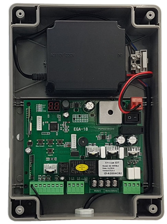 Napęd napęd do bramy dwuskrzydłowej DELMAR DE250 2x2,5m 400kg Wi-FI Lampa 4xPilot