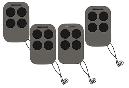 Napęd bramy dwuskrzydłowej DE300WiFI 2x3m 400kg Fotokomórki Lampa 4xPilot